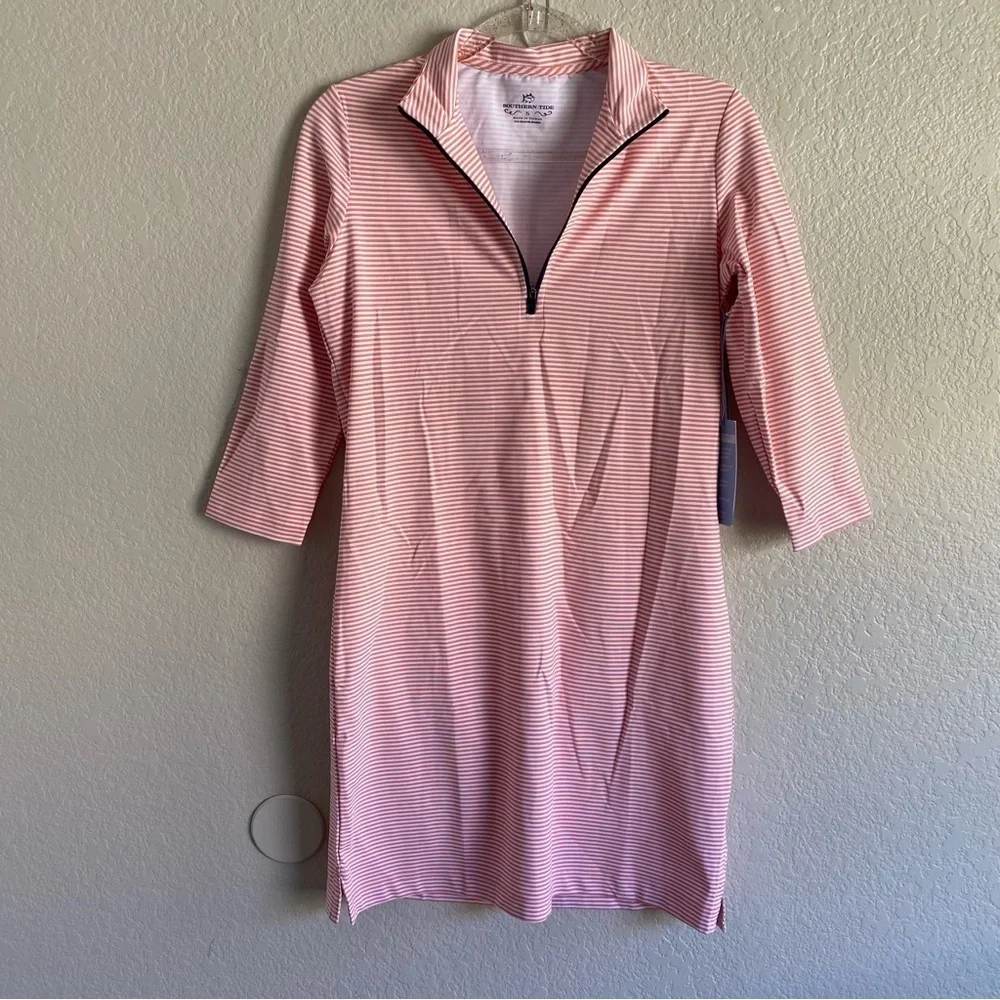 SOUTHERN TIDE ADIE PERFORMANCE KNIT DRESS NWT Citrus Punch